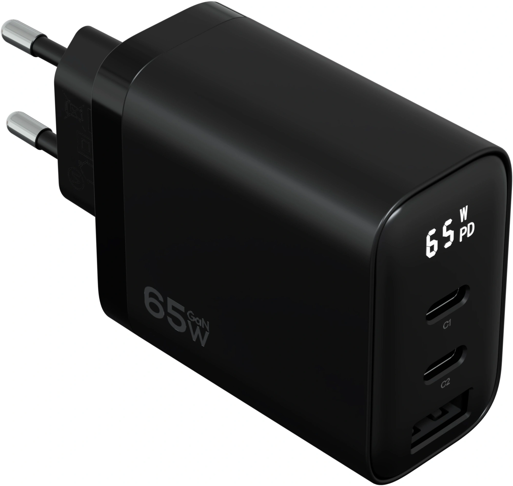 Сетевое зар./устр. Magssory ACH009 65W (PD3.0+PPS+QC4+AFC+FCP+SCP) универсальное черный — миниатюра 4