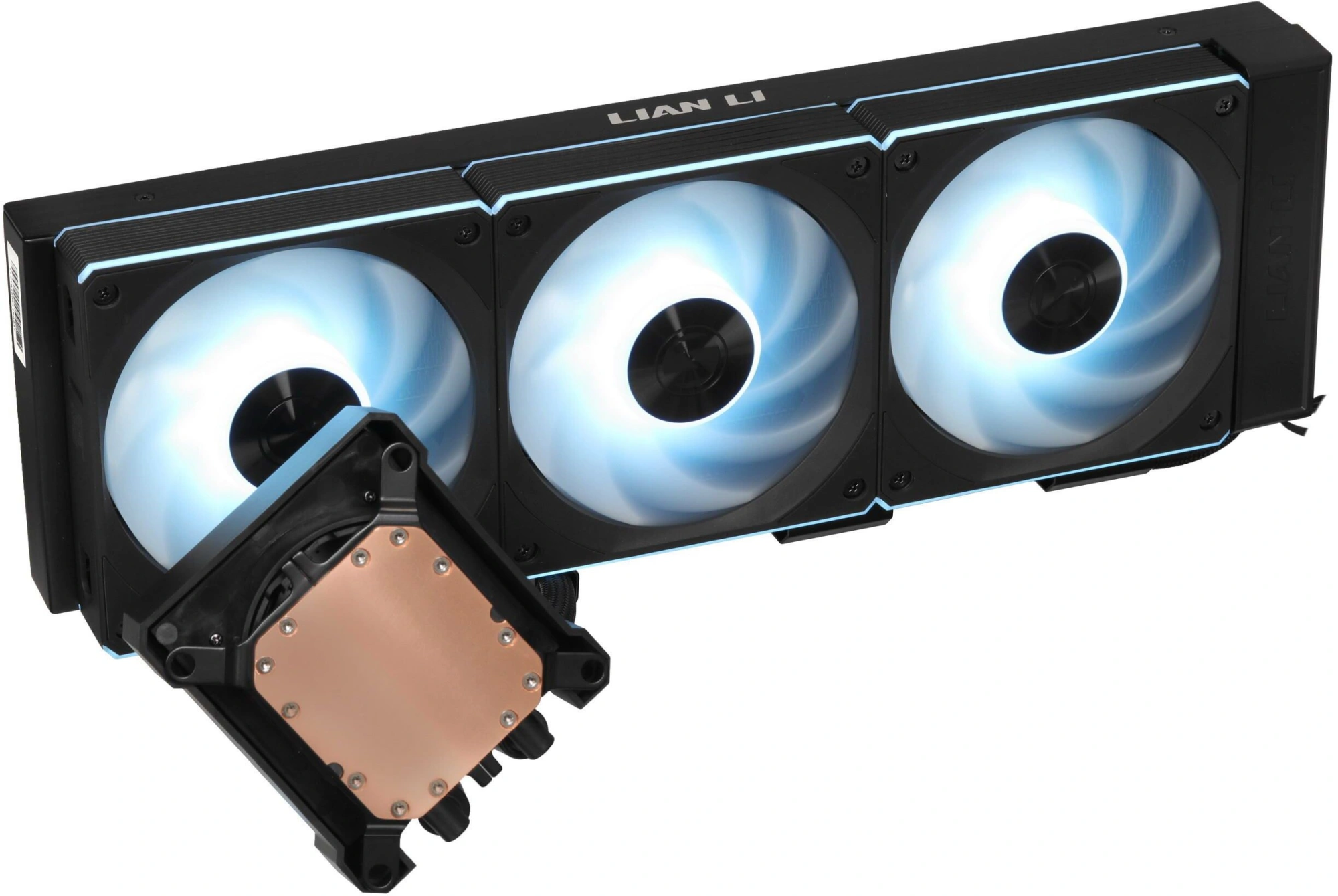 Система водяного охлаждения Lian-Li HydroShift II LCD-S 360CL ARGB Soc-AM5/AM4/1700/1851 черный 4-pin 30dB Al LCD Ret (G89.GHS2LCDS36CB.R0) — миниатюра 7