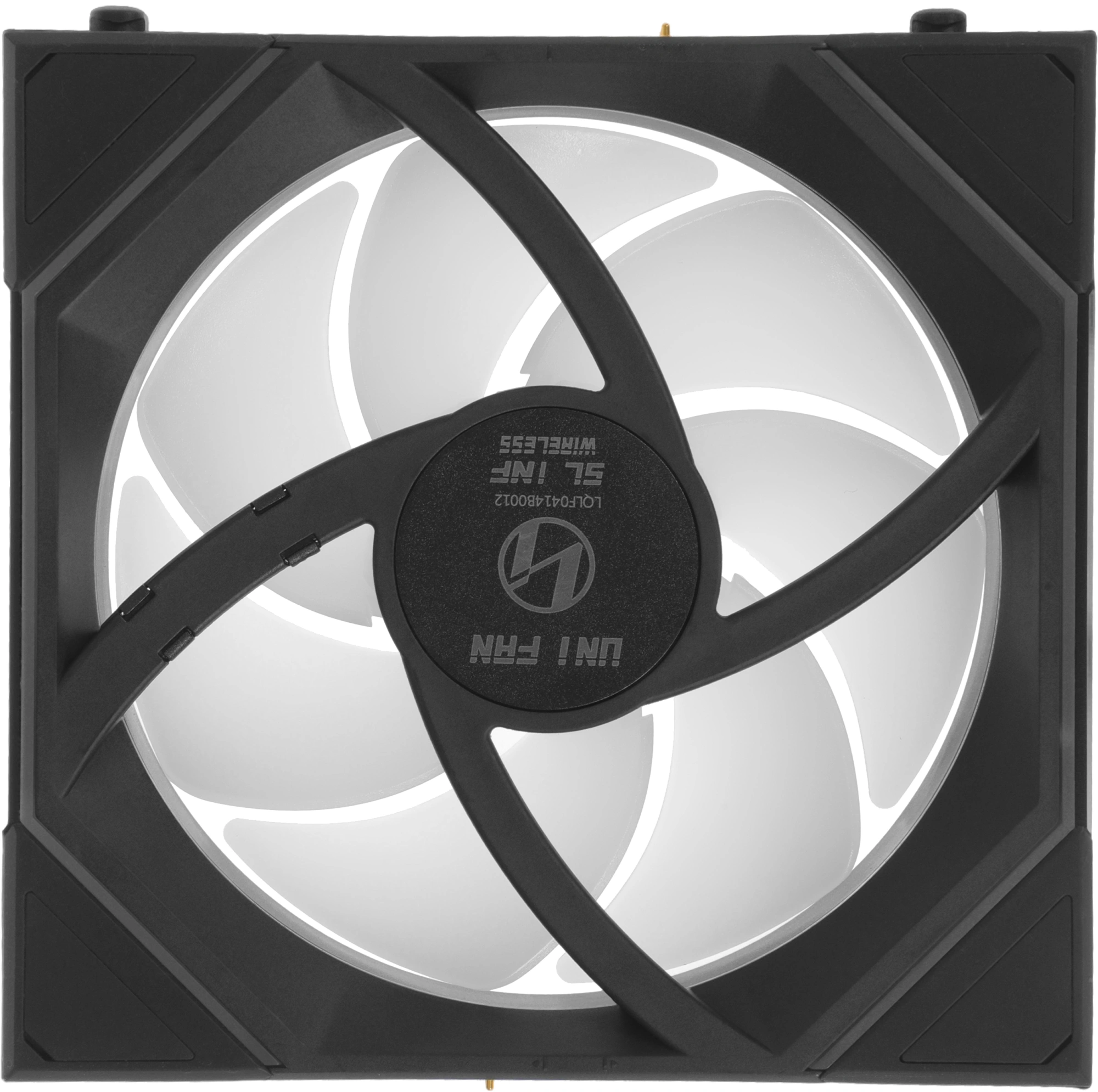 Вентилятор для корпуса Lian-Li Uni Fan SL-INF Wireless 120 ARGB 120х122.1x28 черный 4-pin 29.2дБ (G99.12SLIN1W1B.R0) Ret — миниатюра 8