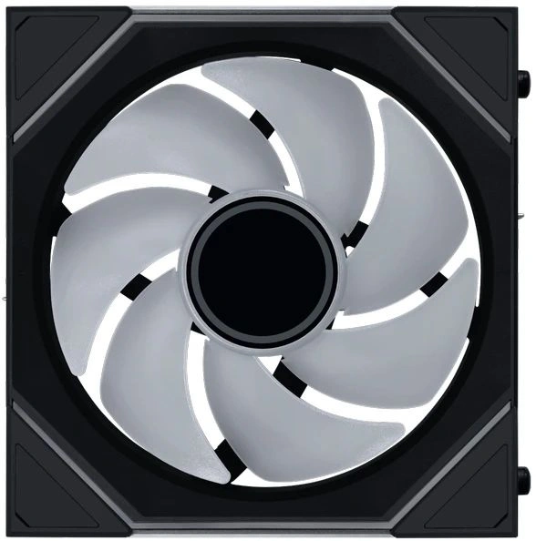 Вентилятор для корпуса Lian-Li Uni Fan SL-INF Wireless 120 ARGB 120х124.5x28 черный 4-pin 29.2дБ (упак.:3шт) (G99.12SLIN1W3B.R0) Ret — миниатюра 7