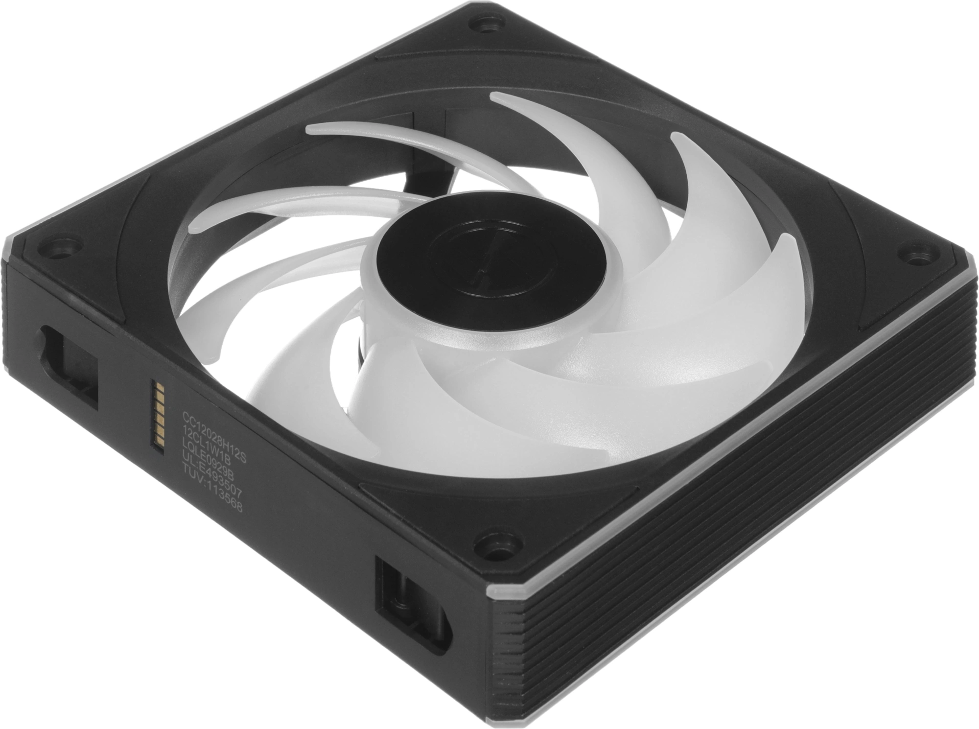 Вентилятор для корпуса Lian-Li Uni Fan CL Wireless 120 ARGB 124х120x28 черный 4-pin 29.8дБ (G99.12CL1W1B.R0) Ret — миниатюра 12