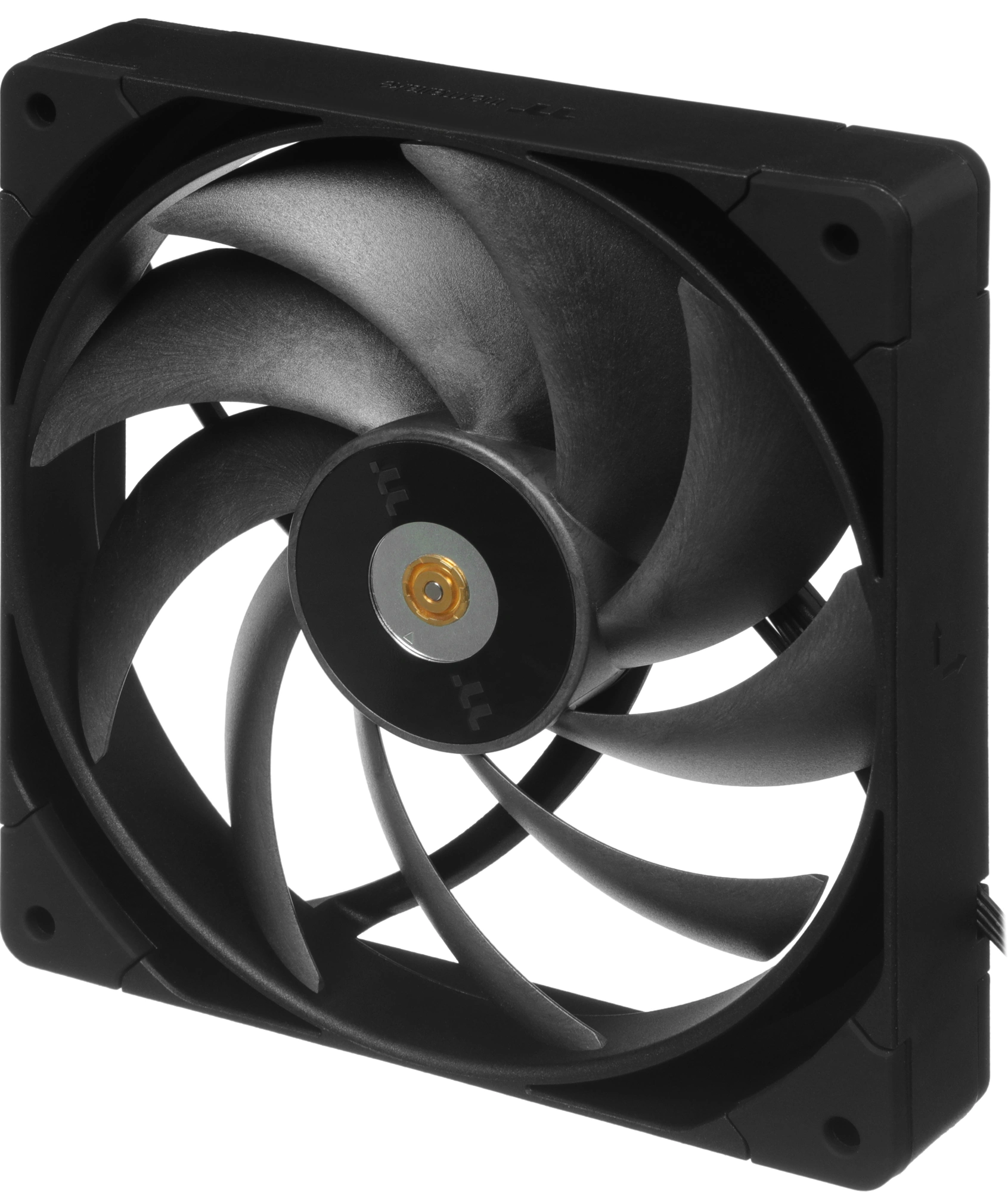 Вентилятор для корпуса Thermaltake Toughfan 14 Pro 140х140x25 черный 4-pin 31.6дБ (упак.:2шт) (CL-F160-PL14BL-A) Ret — миниатюра 6