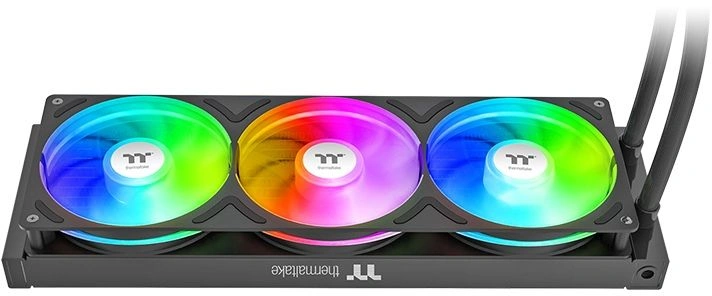 Система водяного охлаждения Thermaltake TH360 V3 ARGB Soc-AM5/AM4/1200/1700/1851 черный 4-pin 37.8dB Al Ret (CL-W466-PL12SW-A) — миниатюра 2
