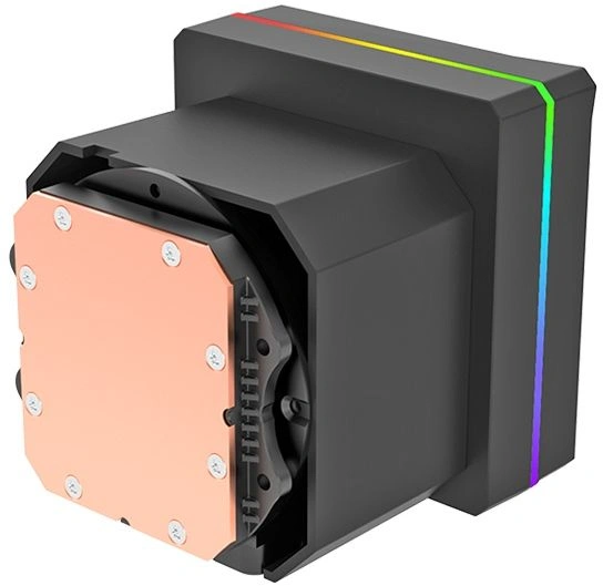 Система водяного охлаждения Thermaltake TH360-S V3 ARGB Soc-AM5/AM4/1200/1700/1851 черный 4-pin 37.8dB Al LCD 365W Ret (CL-W470-PL12SW-A) — миниатюра 4