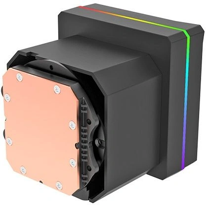 Система водяного охлаждения Thermaltake TH360 V3 Ultra ARGB Soc-AM5/AM4/1200/1700/1851 черный 4-pin 37.8dB Al LCD 365W Ret (CL-W474-PL12SW-A) — миниатюра 4