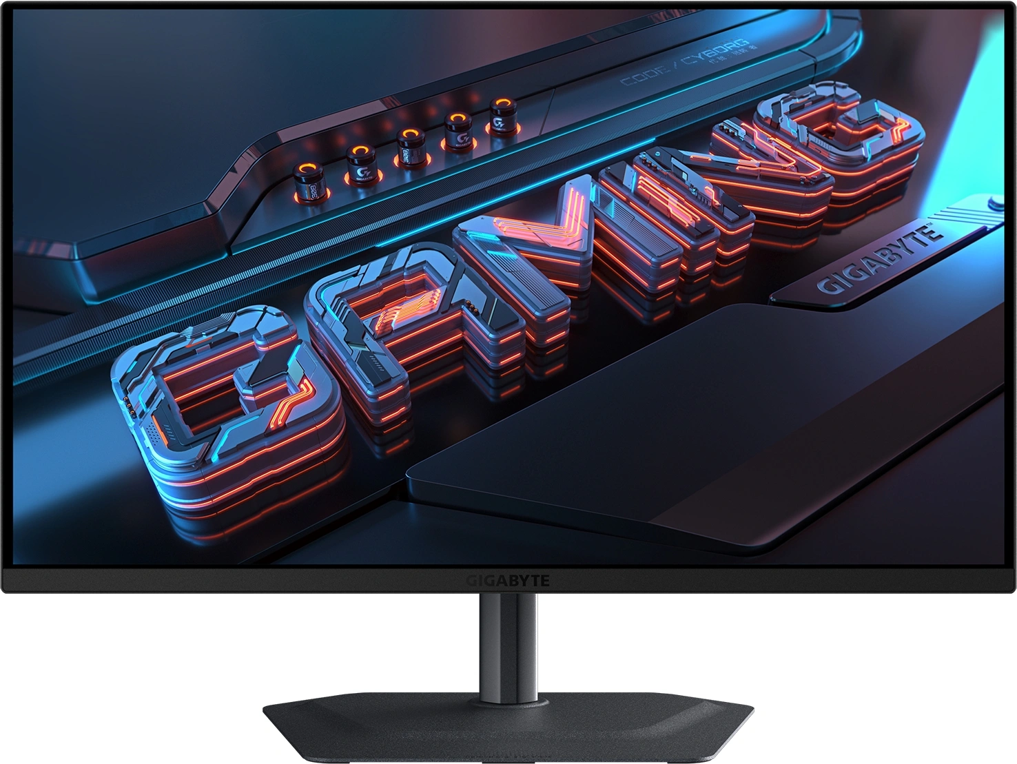 Монитор Gigabyte 26.5" MO27Q2A черный QD OLED LED 16:9 HDMI M/M матовая HAS Piv 1500000:1 1000cd 178гр/178гр 2560x1440 280Hz G-Sync FreeSync Premium Pro DP Quad 2K (1440p) USB 6.09кг — фото 1