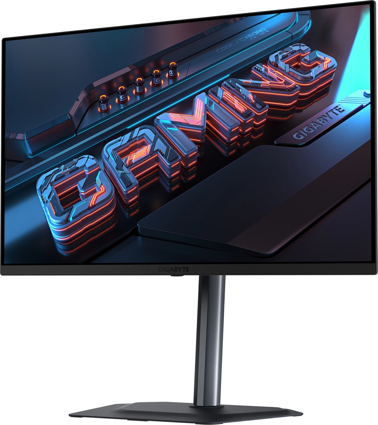 Монитор Gigabyte 26.5" MO27Q2A черный QD OLED LED 16:9 HDMI M/M матовая HAS Piv 1500000:1 1000cd 178гр/178гр 2560x1440 280Hz G-Sync FreeSync Premium Pro DP Quad 2K (1440p) USB 6.09кг — миниатюра 2