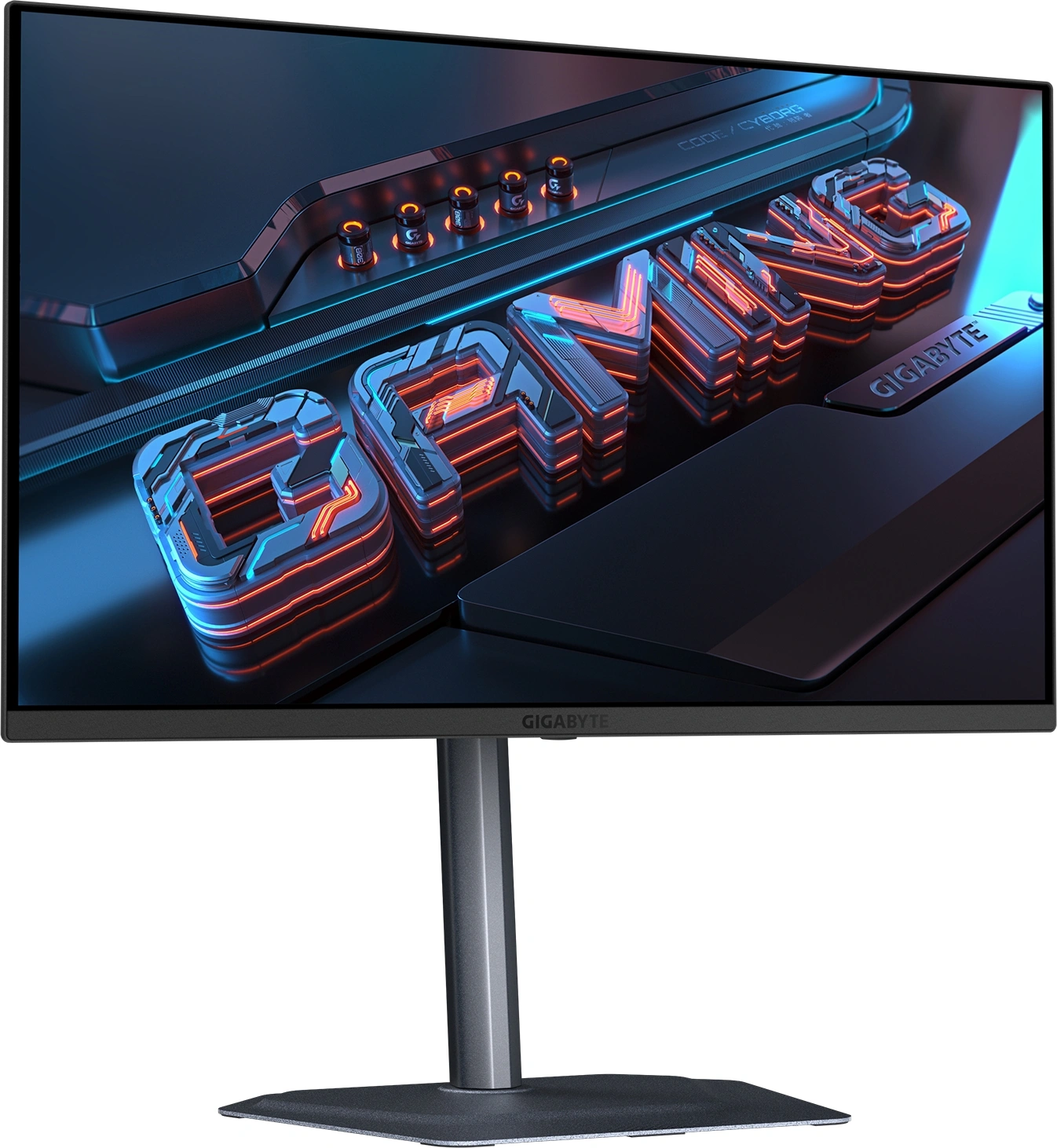 Монитор Gigabyte 26.5" MO27Q2A черный QD OLED LED 16:9 HDMI M/M матовая HAS Piv 1500000:1 1000cd 178гр/178гр 2560x1440 280Hz G-Sync FreeSync Premium Pro DP Quad 2K (1440p) USB 6.09кг — миниатюра 3