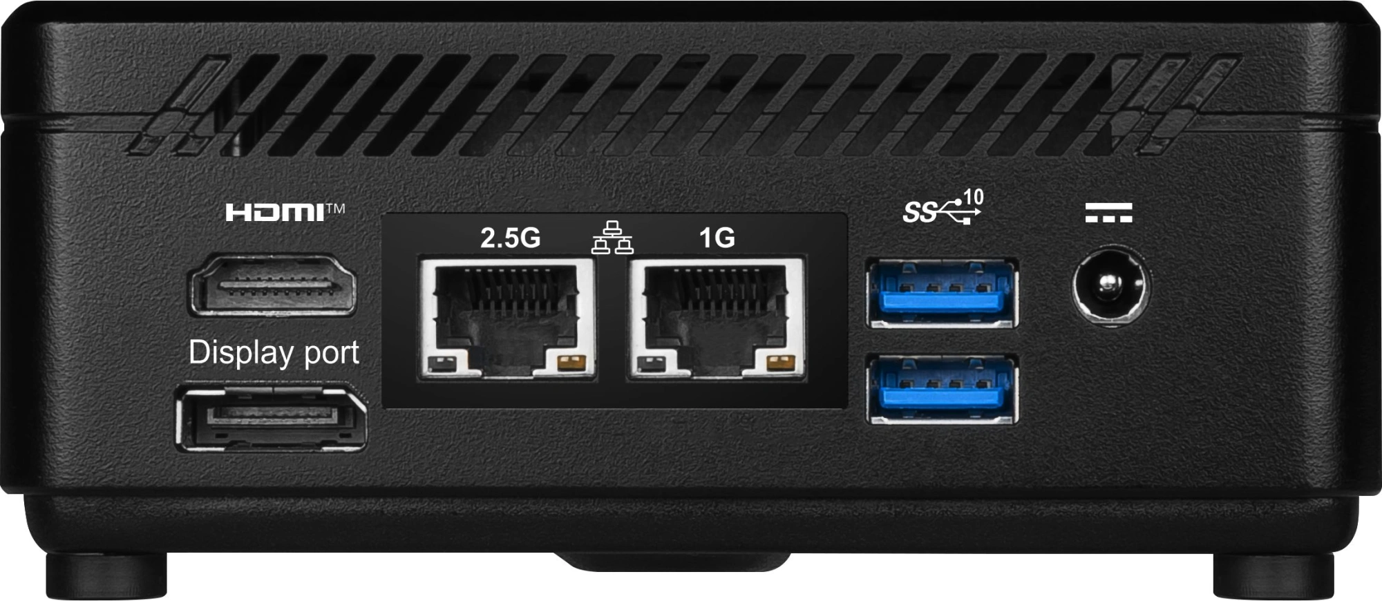 Неттоп MSI Cubi 5 1M-460BRU Core 7 150U (1.8) Graphics без ОС 2.5xGbitEth+1xGbitEth WiFi BT 65W черный (936-B0A821-460) — миниатюра 9