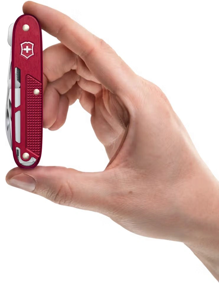 Нож перочинный Victorinox Synergy Alox (0.8216.20) 93мм 9функц. красный карт.коробка — миниатюра 2