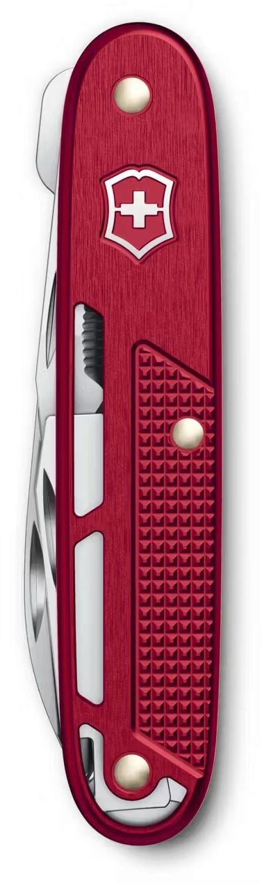 Нож перочинный Victorinox Synergy Alox (0.8216.20) 93мм 9функц. красный карт.коробка — миниатюра 4