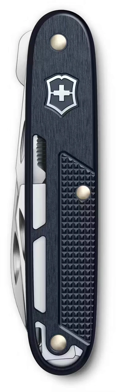 Нож перочинный Victorinox Synergy Alox (0.8216.22) 93мм 9функц. синий карт.коробка — миниатюра 3