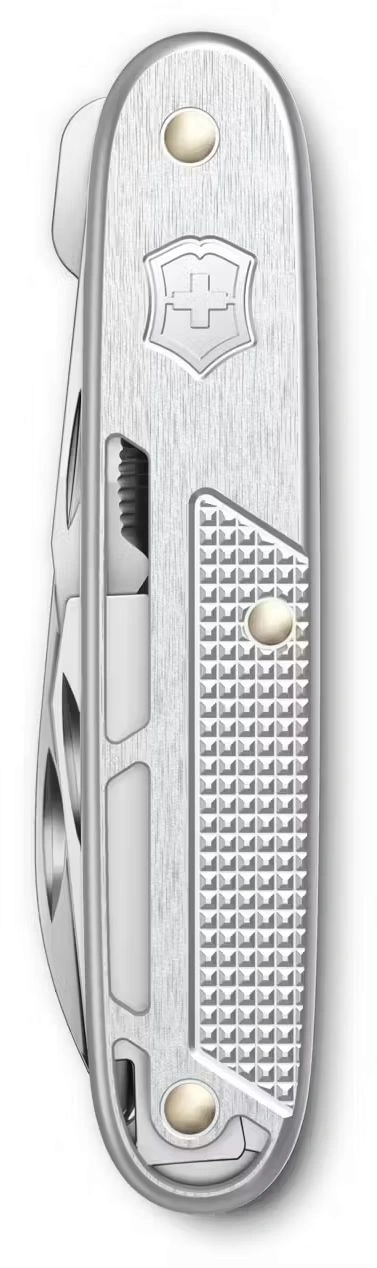 Нож перочинный Victorinox Synergy Alox (0.8216.26) 93мм 9функц. серебристый карт.коробка — миниатюра 2