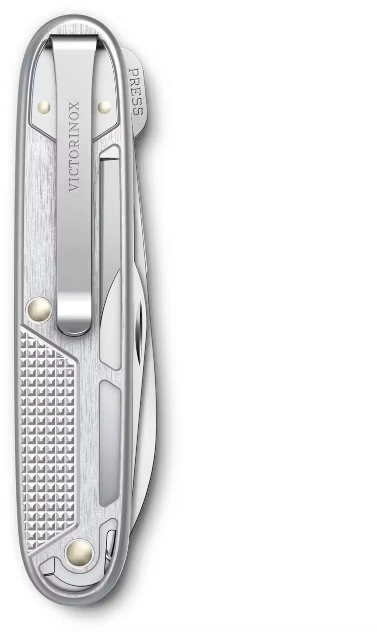 Нож перочинный Victorinox Synergy Alox (0.8216.26) 93мм 9функц. серебристый карт.коробка — миниатюра 3