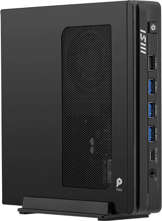 Неттоп MSI Pro DP10 A14MG-010XRU i5 14400 (2.5) 16Gb SSD512Gb UHDG 730 без ОС 2x2.5GbitEth WiFi BT 120W черный (9S6-B21011-010) — фото 1
