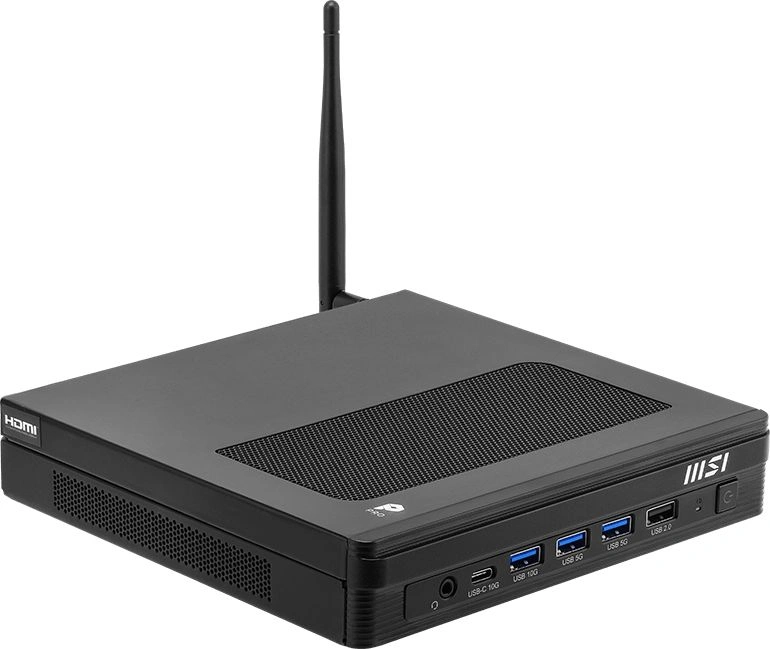 Неттоп MSI Pro DP10 A14MG-010XRU i5 14400 (2.5) 16Gb SSD512Gb UHDG 730 без ОС 2x2.5GbitEth WiFi BT 120W черный (9S6-B21011-010) — миниатюра 3