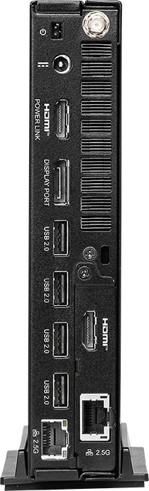 Неттоп MSI Pro DP10 A14MG-010XRU i5 14400 (2.5) 16Gb SSD512Gb UHDG 730 без ОС 2x2.5GbitEth WiFi BT 120W черный (9S6-B21011-010) — миниатюра 4