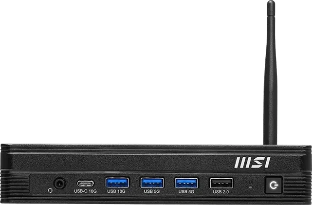 Неттоп MSI Pro DP10 A14MG-010XRU i5 14400 (2.5) 16Gb SSD512Gb UHDG 730 без ОС 2x2.5GbitEth WiFi BT 120W черный (9S6-B21011-010) — миниатюра 6