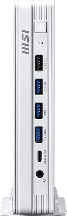 Неттоп MSI Pro DP10 A14MG-010BRU i7 14700 (2.1) UHDG 770 без ОС 2x2.5GbitEth WiFi BT 120W белый (936-B21012-010) — миниатюра 5