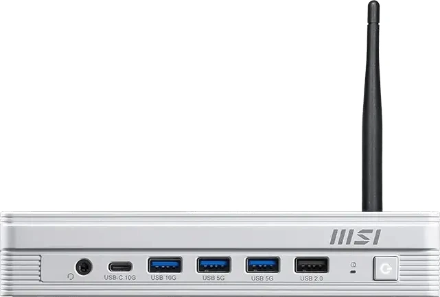 Неттоп MSI Pro DP10 A14MG-010BRU i7 14700 (2.1) UHDG 770 без ОС 2x2.5GbitEth WiFi BT 120W белый (936-B21012-010) — миниатюра 6