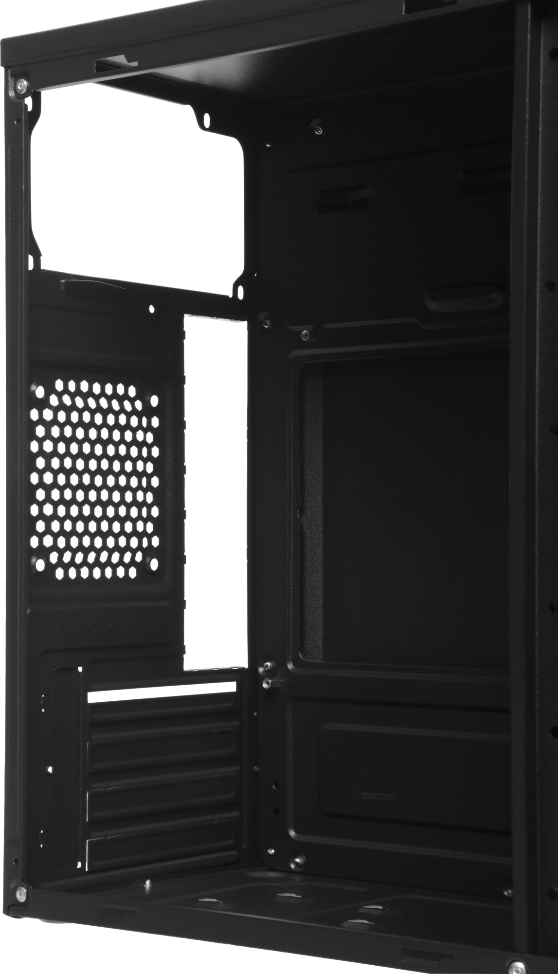 Корпус Accord ACC-XA05 черный без БП mATX 1x80mm 1x120mm 2xUSB2.0 1xUSB3.0 audio bott PSU — миниатюра 8