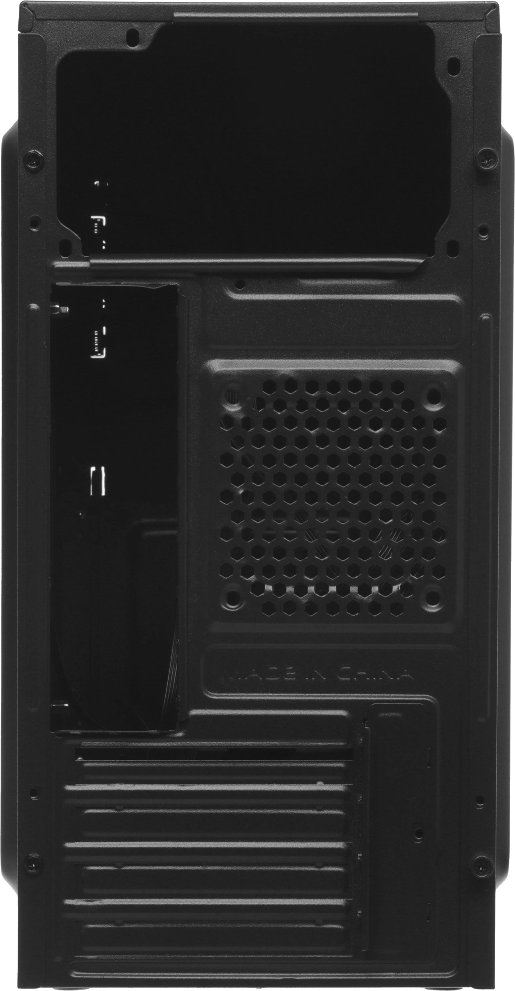 Корпус Accord ACC-XA09 черный без БП mATX 1x80mm 1x120mm 2xUSB2.0 1xUSB3.0 audio bott PSU — миниатюра 6