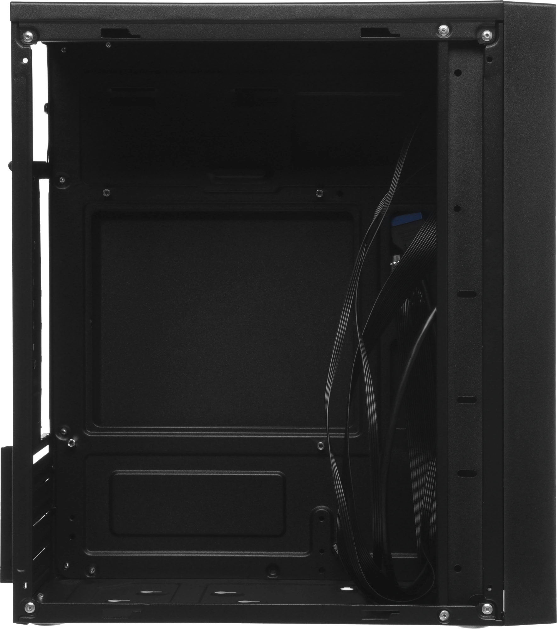 Корпус Accord ACC-XA09 черный без БП mATX 1x80mm 1x120mm 2xUSB2.0 1xUSB3.0 audio bott PSU — миниатюра 7