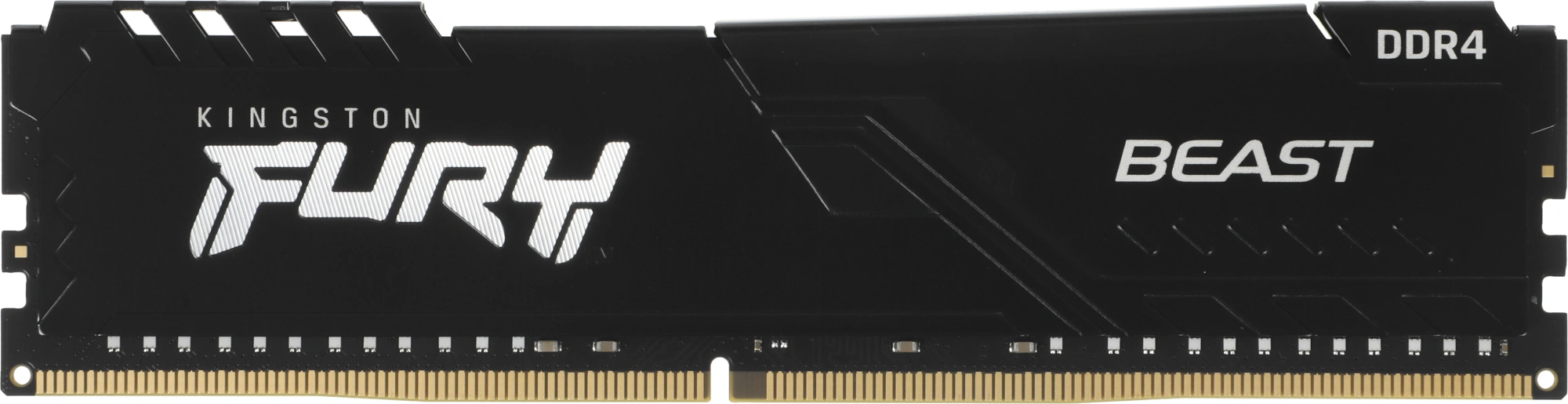 Память DDR4 16GB 3200MHz Kingston KF432C16BB1/16WP Fury Beast Black RTL Gaming PC4-25600 CL16 DIMM UDIMM 288-pin 1.35В dual rank с радиатором Ret — миниатюра 4