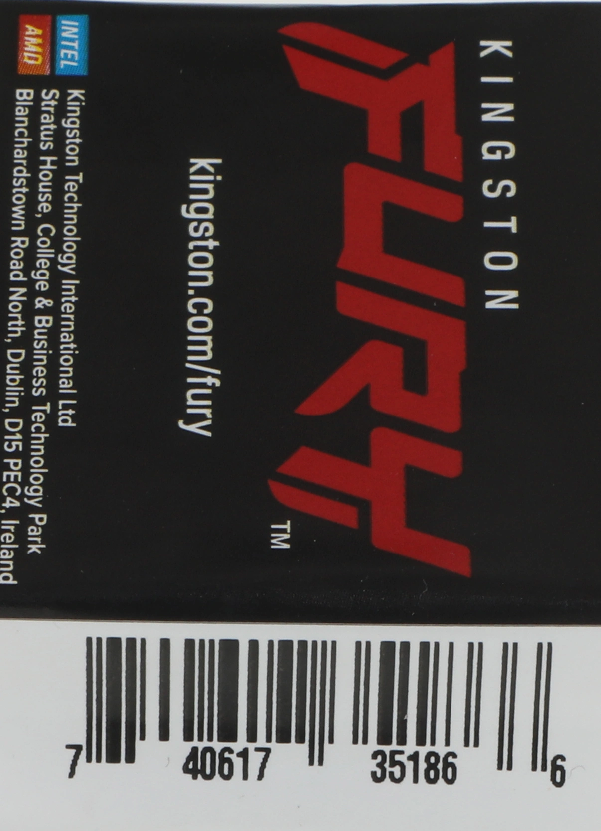 Память DDR4 16GB 3200MHz Kingston KF432C16BB1/16WP Fury Beast Black RTL Gaming PC4-25600 CL16 DIMM UDIMM 288-pin 1.35В dual rank с радиатором Ret — миниатюра 3