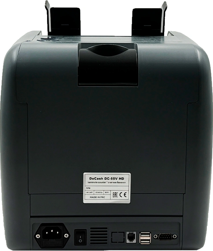 Счетчик банкнот DoCash DC-55V HD автоматический мультивалютный 29147 — миниатюра 7