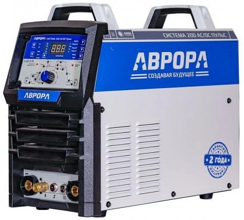 Сварочный аппарат Аврора Система 200 AC/DC ПУЛЬС инвертор ММА/TIG 5.2кВт — миниатюра 3