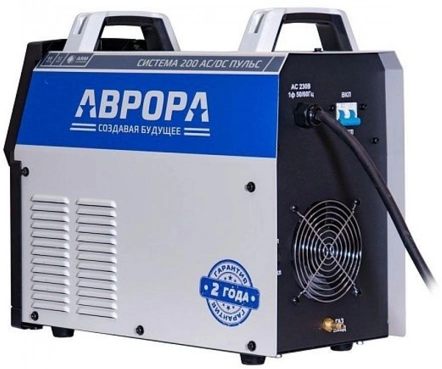 Сварочный аппарат Аврора Система 200 AC/DC ПУЛЬС инвертор ММА/TIG 5.2кВт — миниатюра 5