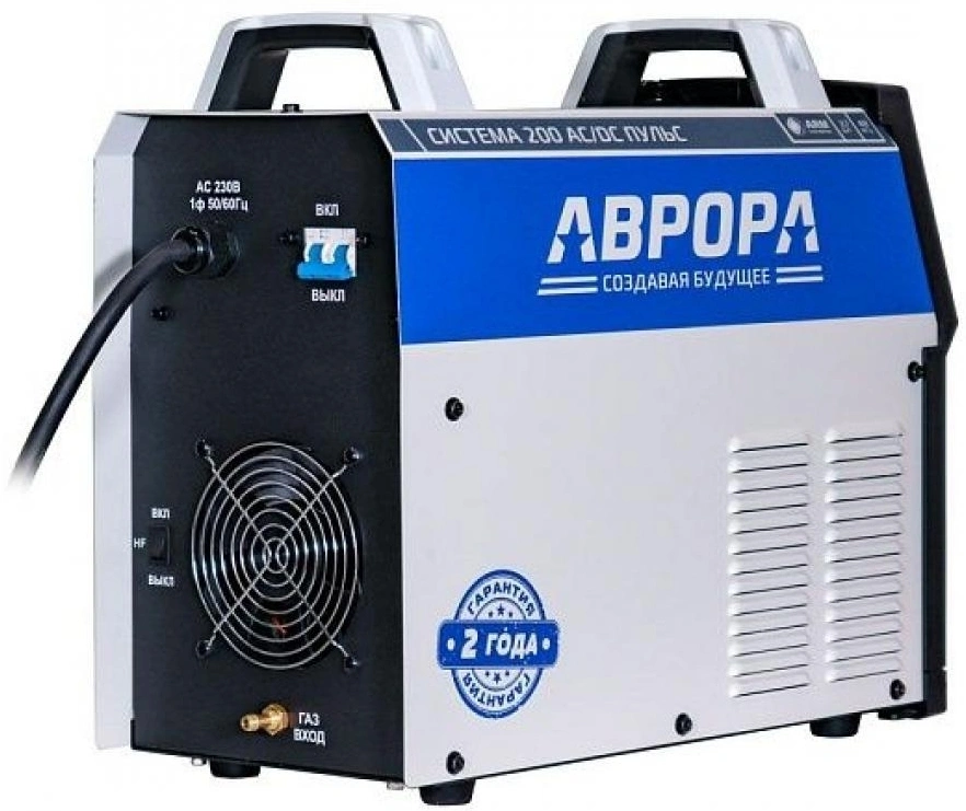 Сварочный аппарат Аврора Система 200 AC/DC ПУЛЬС инвертор ММА/TIG 5.2кВт — миниатюра 7