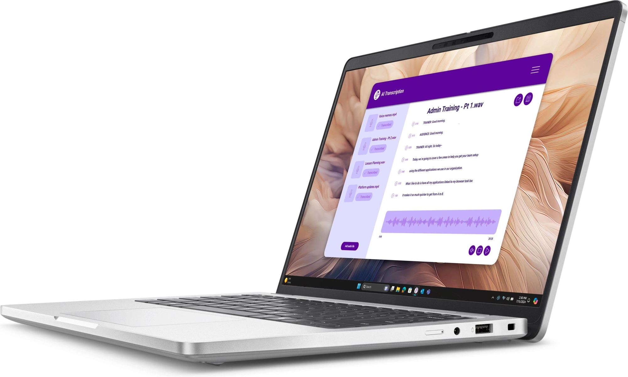 Ноутбук Dell Pro 14 Plus PB14250 Core Ultra 7 255U 16Gb SSD512Gb Intel Graphics 14" IPS FHD+ (1920x1200) Linux silver WiFi BT Cam (PRO14PL-5654) — миниатюра 7