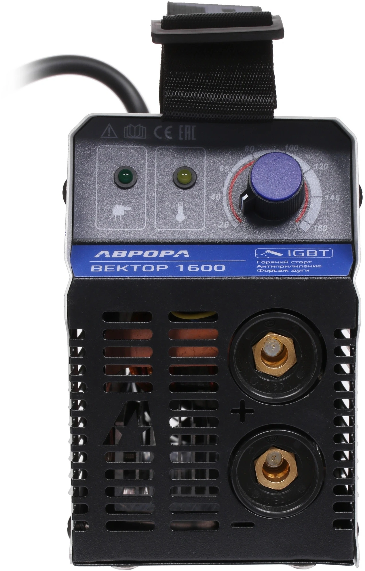 Сварочный аппарат Aurora Вектор 1600 инвертор ММА 6.6кВт — миниатюра 2