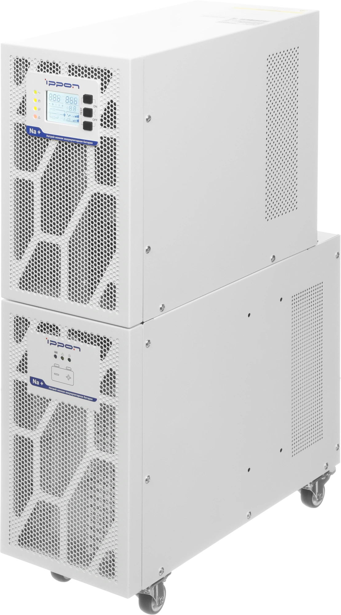 Источник бесперебойного питания Ippon Na+ II TA 6K 6000Вт 6000ВА белый — миниатюра 6