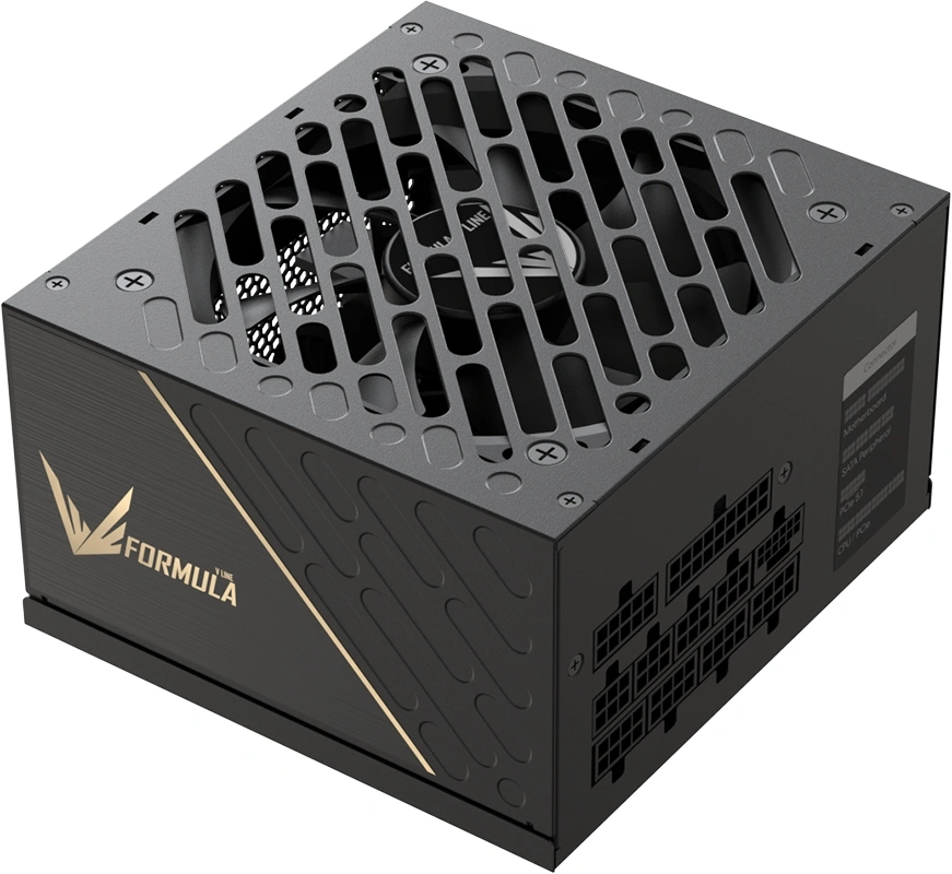 Блок питания Formula ATX 1200W FV-1200GM Gen.5 80+ gold (20+4pin) APFC 120mm fan 8xSATA Cab Manag RTL — фото 1