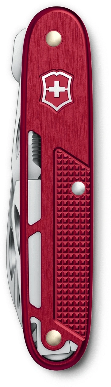 Нож перочинный Victorinox Synergy X Alox (0.8226.20) 93мм 10функц. красный карт.коробка — миниатюра 2