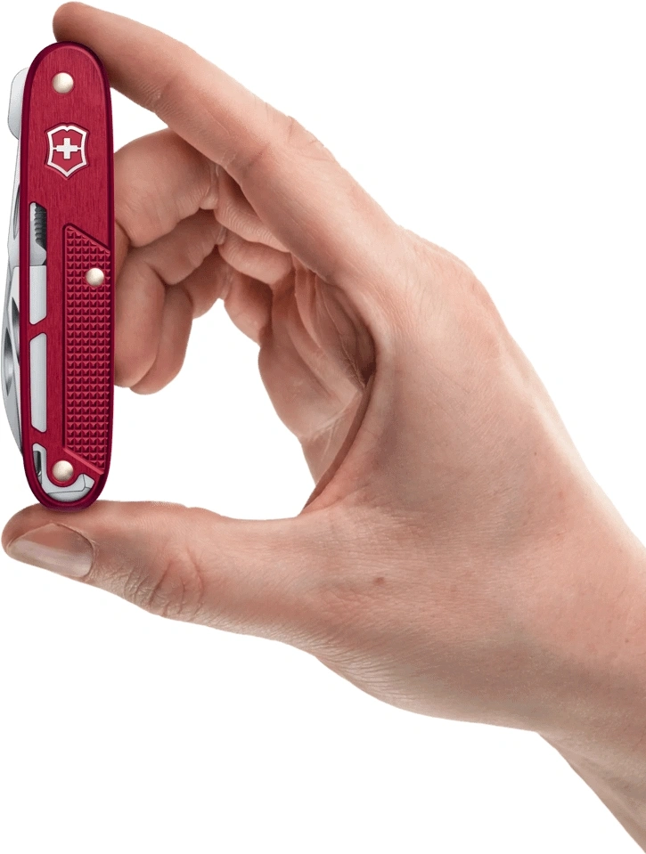 Нож перочинный Victorinox Synergy X Alox (0.8226.20) 93мм 10функц. красный карт.коробка — миниатюра 5