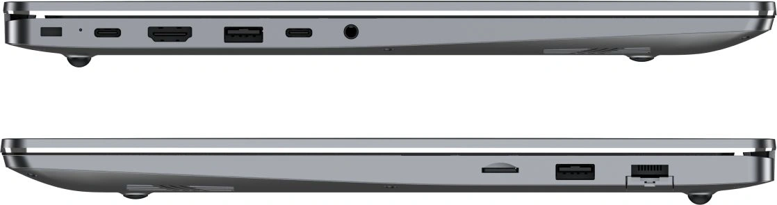 Ноутбук Tecno MegaBook K16SFA Ryzen 5 7535HS 16Gb SSD512Gb AMD Radeon 660M 16" IPS WUXGA (1920x1200) Windows 11 Home grey WiFi BT Cam 6060mAh (71005000406) — миниатюра 7