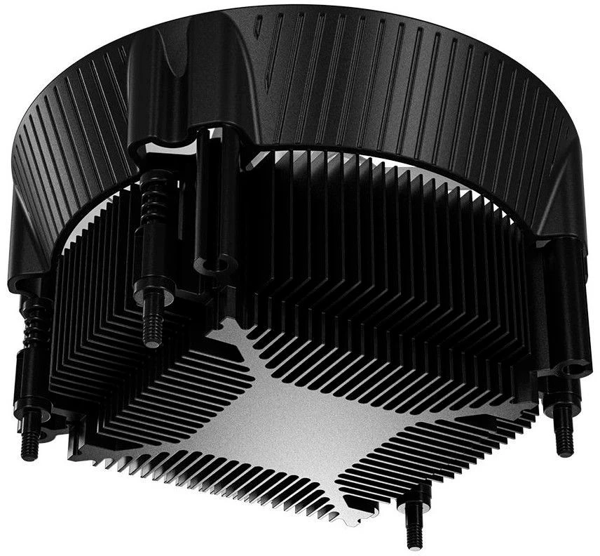 Устройство охлаждения(кулер) ID-Cooling DK-07A Soc-AM5/AM4 серебристый/черный 4-pin 14-26dB Al 125W 400gr Ret — миниатюра 2