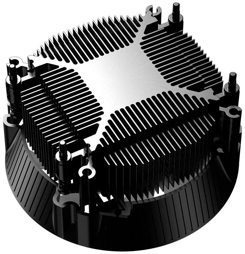 Устройство охлаждения(кулер) ID-Cooling DK-07A Soc-AM5/AM4 серебристый/черный 4-pin 14-26dB Al 125W 400gr Ret — миниатюра 3