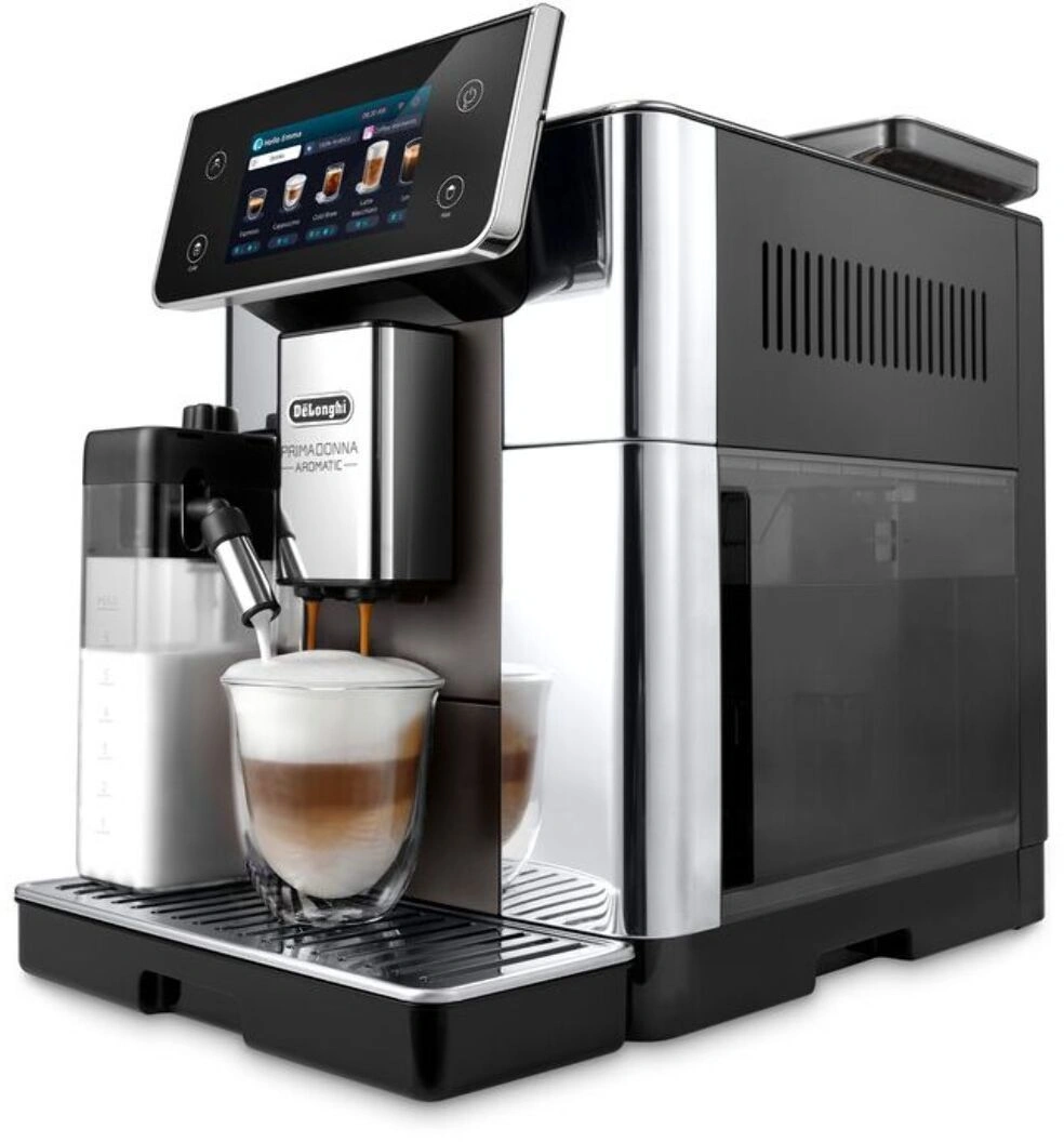 Кофемашина Delonghi Primadonna Aromatic ECAM630.75.TSM 1450Вт серебристый/черный — миниатюра 5