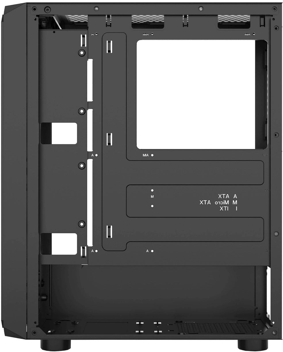 Корпус Bloody CC-126 черный без БП ATX 8x120mm 2xUSB2.0 1xUSB3.0 audio bott PSU — миниатюра 9