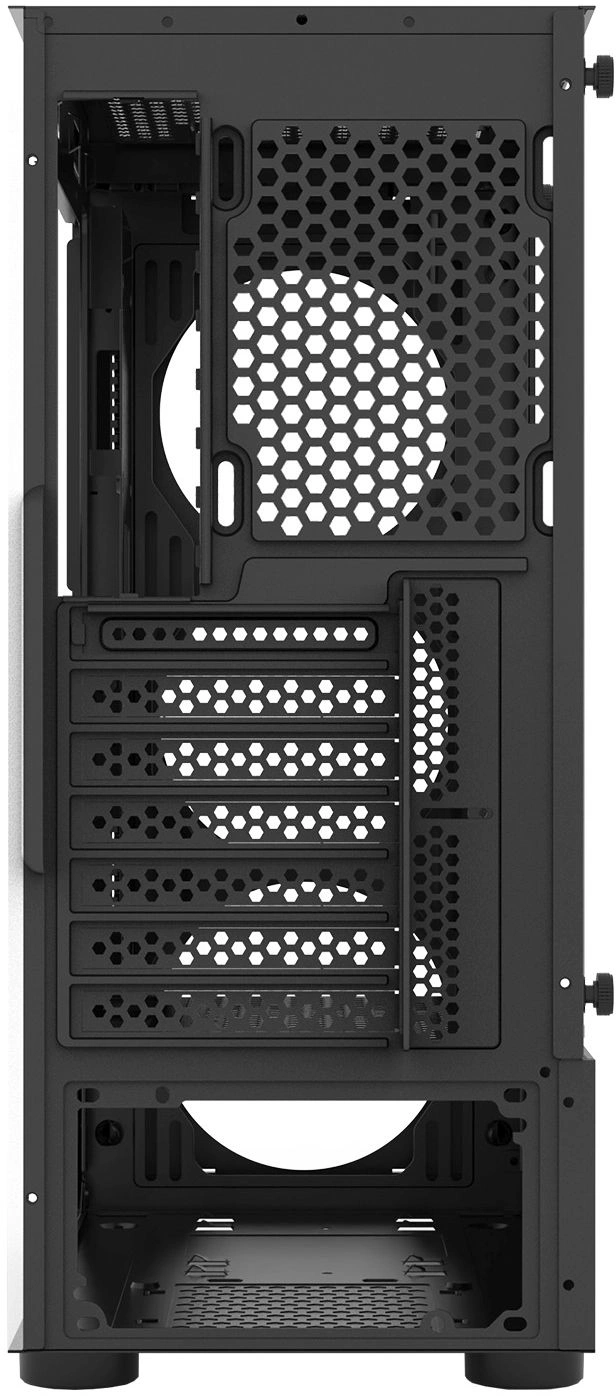 Корпус Bloody CC-126 черный без БП ATX 8x120mm 2xUSB2.0 1xUSB3.0 audio bott PSU — миниатюра 16