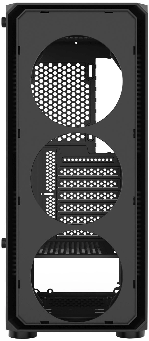 Корпус Bloody CC-126 черный без БП ATX 8x120mm 2xUSB2.0 1xUSB3.0 audio bott PSU — миниатюра 17