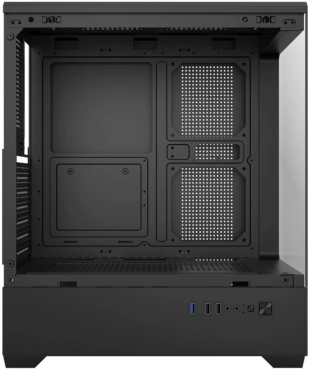 Корпус Bloody CC-127 черный без БП E-ATX 7x120mm 1xUSB2.0 2xUSB3.0 audio bott PSU — миниатюра 5