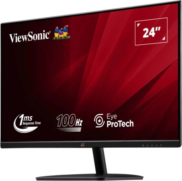 Монитор ViewSonic 23.8" VA2432-H-2 черный IPS LED 16:9 HDMI матовая 250cd 178гр/178гр 1920x1080 100Hz VGA FHD 2.7кг — миниатюра 2