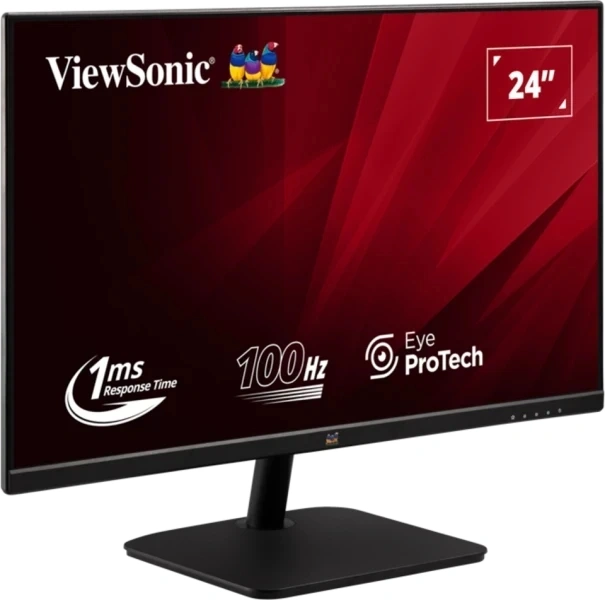 Монитор ViewSonic 23.8" VA2432-H-2 черный IPS LED 16:9 HDMI матовая 250cd 178гр/178гр 1920x1080 100Hz VGA FHD 2.7кг — миниатюра 3