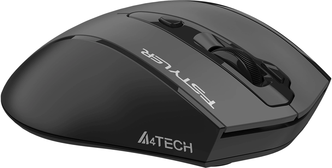 Мышь A4Tech Fstyler FG55S Plus серый оптическая 3200dpi беспров. USB 7but — миниатюра 3
